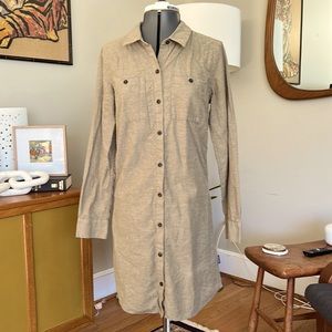 Patagonia Long Sleeve Button Down Shirt Dress Size XS